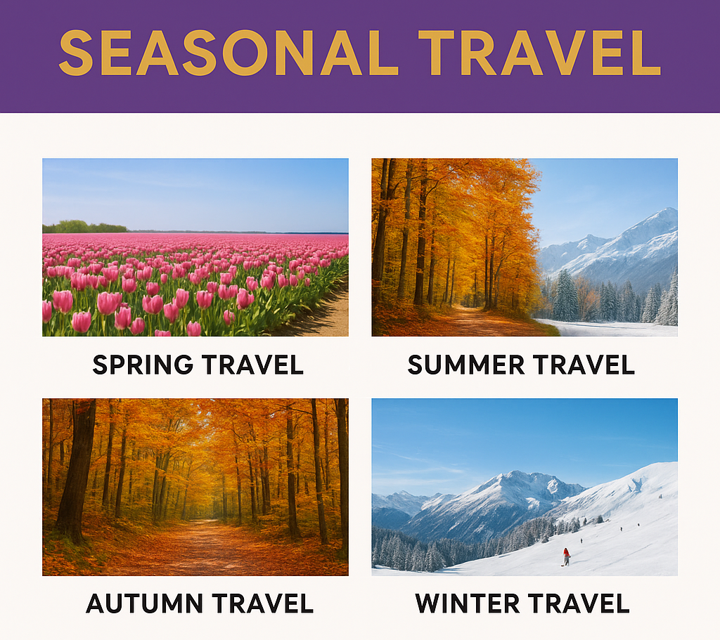 Best Time to Travel: Seasonal Travel Guide | Happy Journey Travel & Tourism